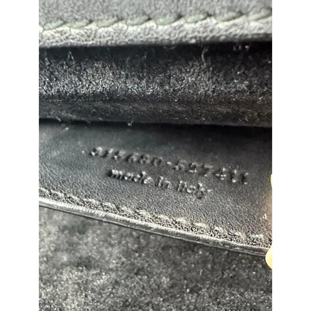 Saint Laurent Betty Clous Studded Medium Flap Shoulder Bag Black Leather